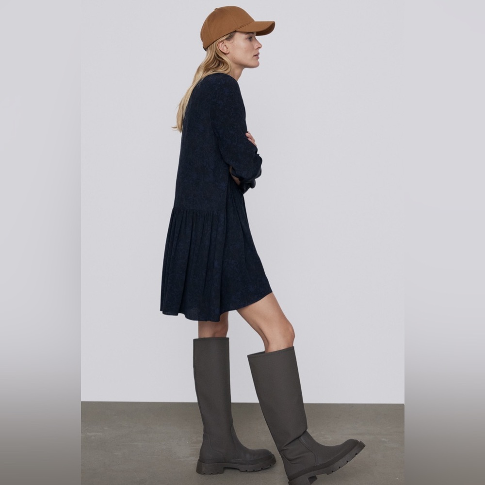 Zara Dropped Waist Dress